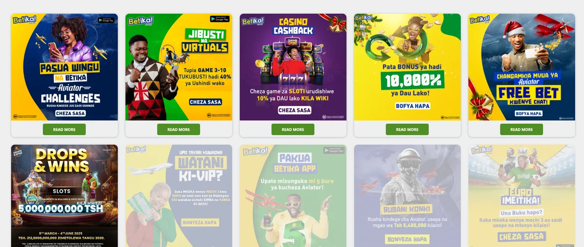 Betika Promotional Offers and Bonuses